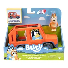 BLUEY - Juguete Bluey: Carro Heeler 4x4 Familiar