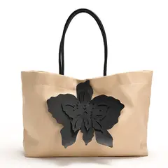 BAHIA MARIA X FALABELLA - Bolso Playero Negro