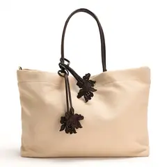 BAHIA MARIA X FALABELLA - Bolso Playero Cafe Chocolate