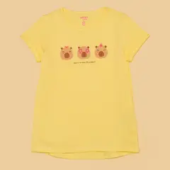 YAMP - Camiseta Niña con Estampado Print Manga corta