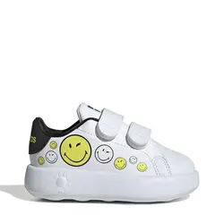 ADIDAS - Tenis moda Advantage Smiley CF Hombre con Velcro Blancos