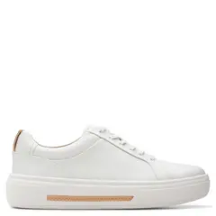 CLARKS - Tenis Moda Hollyhock Walk Mujer Blancos