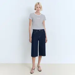 MANGO - Camiseta Mujer con Estampado Manga corta