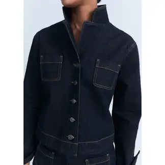 MANGO - Chaqueta de jean Mujer de Algodón