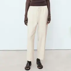 MANGO - Pantalón Culotte Mujer Tiro alto