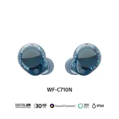 SONY - Audífonos bluetooth WFC710N/B Noise cancelling