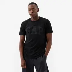GAP - Camiseta Hombre Manga corta con Logo Regular fit de Algodón