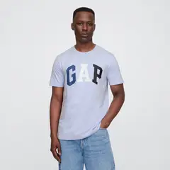 GAP - Camiseta Hombre con Logo de Algodón