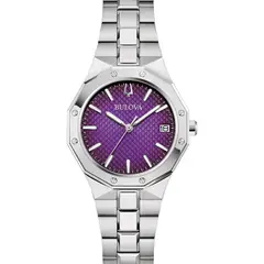 BULOVA - Reloj Mujer Prestige. Relojes Acero Inoxidable Plateado 96M168