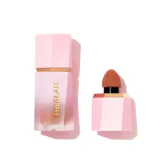 undefined - Rubor en Crema Color Bloom Liquid Blush Sheglam Matte Finish-Rose Ritual 5,2 ml