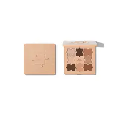 SHEGLAM - Sombra de ojos Jazy Jigsaw Eyeshadow Palette -Hued in Nude 8 gr