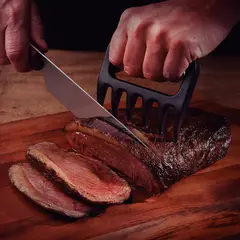 TRAMONTINA - Juego de garras para barbacoa de 2 piezas en ABS negro