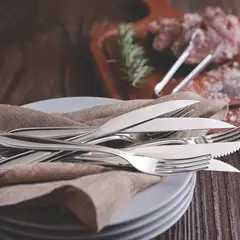 TRAMONTINA - Juego de cubiertos Laguna de acero inoxidable 16 piezas