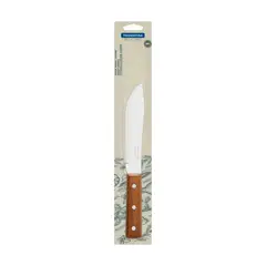 TRAMONTINA - Cuchillo 6" Dynamic de acero inoxidable con mango de madera natural