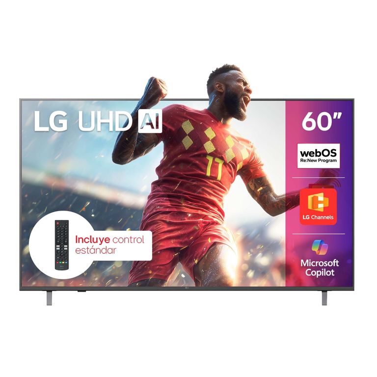 Televisor 60 Pulgadas|4K UHD LED|WebOS|LG Channels Gratis|60UA7500PSA