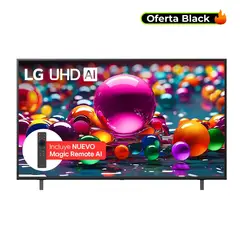 LG - Televisor |60 pulgadas |4K UHD |LED |60UA8050PSA| Incluye control Magic Remote IA