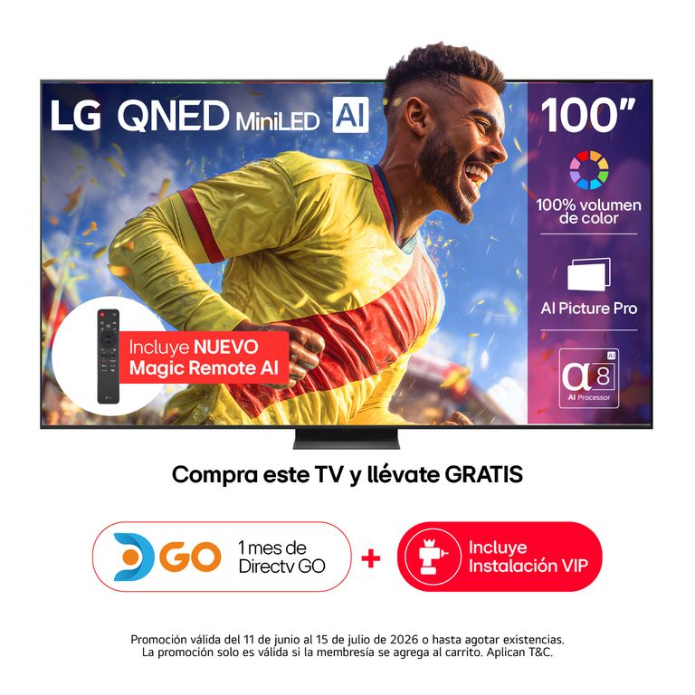 Televisor | | 100 pulgadas | 4K Ultra HD | QNED Evo MiniLED | 100QNED86AS
