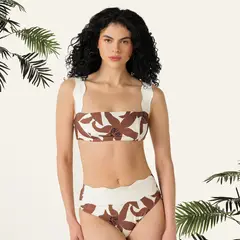BAHIA MARIA X FALABELLA - Top de vestido de baño Hondas