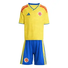 ADIDAS - Set Camiseta manga corta + Pantaloneta para Unisex niño Futbol Seleccion Colombia Mundial 2026