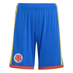 ADIDAS - Pantaloneta de fútbol Selección Colombia Niño Unisex