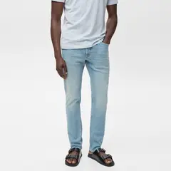 MANGO - Jean Hombre Slim de Algodón