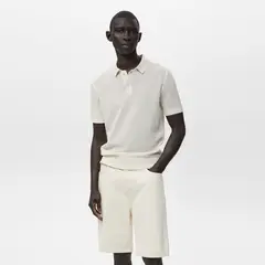 MANGO - Camiseta polo Hombre Manga corta Regular fit de Algodón