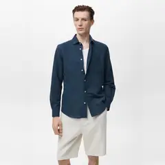 MANGO - Camisa Hombre Manga larga Classic fit