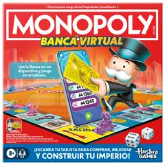 HASBRO - Juego de Mesa: Monopoly Banca Virtual