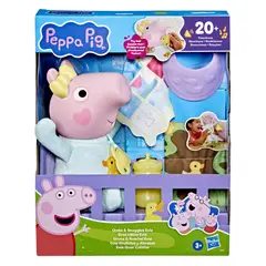 PEPPA PIG - Muñeca Peppa Pig: Evie Gruñidos y Abrazos