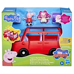 PEPPA PIG - Muñeca Peppa Pig: El gran carro de la familia de Peppa