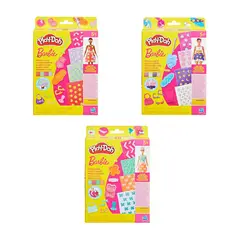 PLAY DOH - Muñeca Play-Doh Barbie: Diseña tu vestido. Surtido