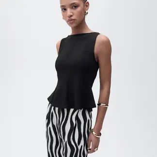 MANGO - Top Mujer Sin mangas