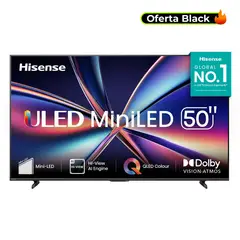 HISENSE - Televisor | 50 Pulgadas | 4K ULED MiniLED | 50U6QV
