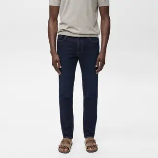 MANGO - Jean Hombre Slim de Algodón