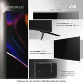 JVC - Televisor | | 65 Pulgadas | 4K UHD | TECNOLOGIA LED | LT-65KM558