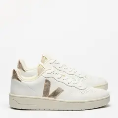 VEJA - Tenis Moda V-10 Mujer Blancos