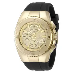 TECHNOMARINE - Reloj Hombre Cruise . Reloj Silicona Negro