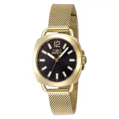 INVICTA - Reloj Mujer Wildflower . Reloj Acero inoxidable Dorado