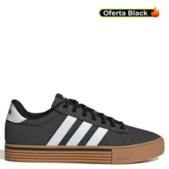 ADIDAS - Tenis Moda Daily 4.0 Hombre Negros