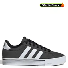 ADIDAS - Tenis Moda Daily 4.0 Hombre Negros
