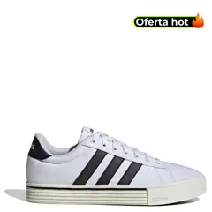 ADIDAS - Tenis Moda Daily 4.0 Hombre Blancos
