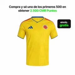 ADIDAS - Camiseta de Futbol Seleccion Colombia Hombre Mundial 2026