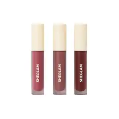 SHEGLAM - Set de Labial Matte Allure Mini Liquid Lipstick After The Moment Incluye 3 Productos