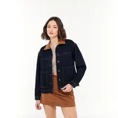 SYBILLA - Chaqueta Mujer de Algodón