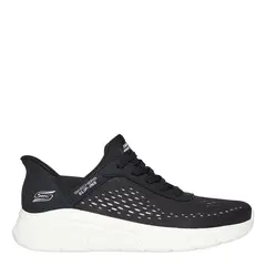 SKECHERS - Tenis Slip Ins Moda Bobs B Flex Jewel Mujer Negros