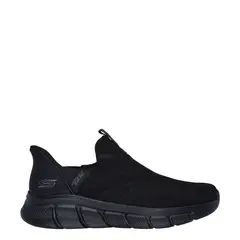 SKECHERS - Tenis Slip Ins Moda Bobs B Flex Scored Hombre Negros