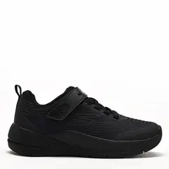 SKECHERS - Tenis moda Microspec Advance Niño con Velcro Negros