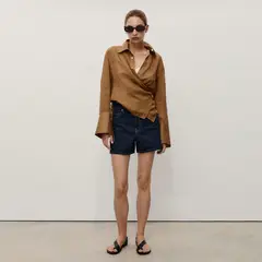 MANGO - Short Mujer Tiro alto