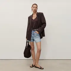 MANGO - Short Mujer Tiro alto