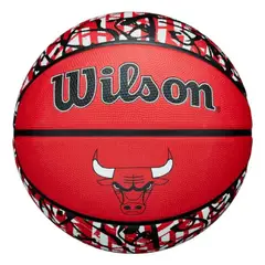 WILSON - Balón de Basket NBA Graffiti Chicago Bulls No.7